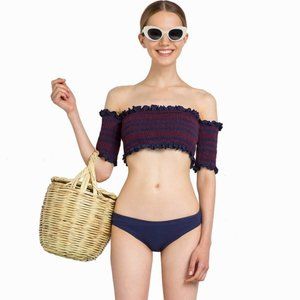 Pixie Market Linda Smocked Bikini